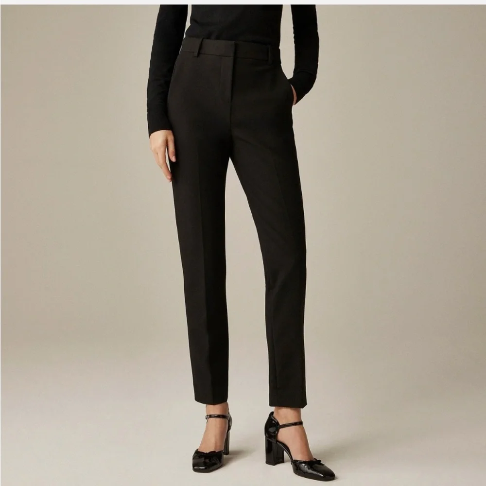 Lot (2) J. Crew Women’s Black Career Wear Work Wear Business‎ Pants Size 10